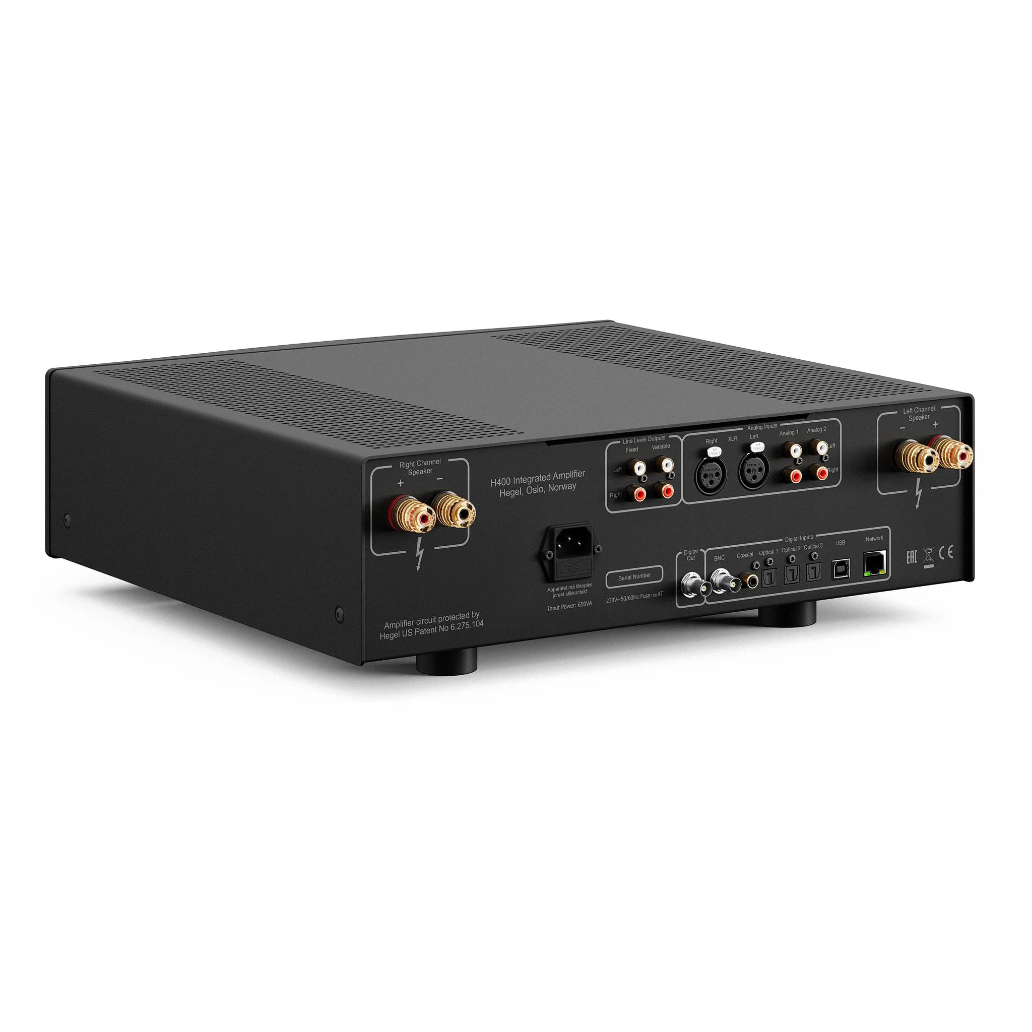 Hegel H400 Integrated Amplifier - Image 4